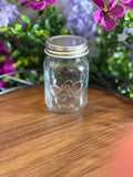 Small jar with two hearts
