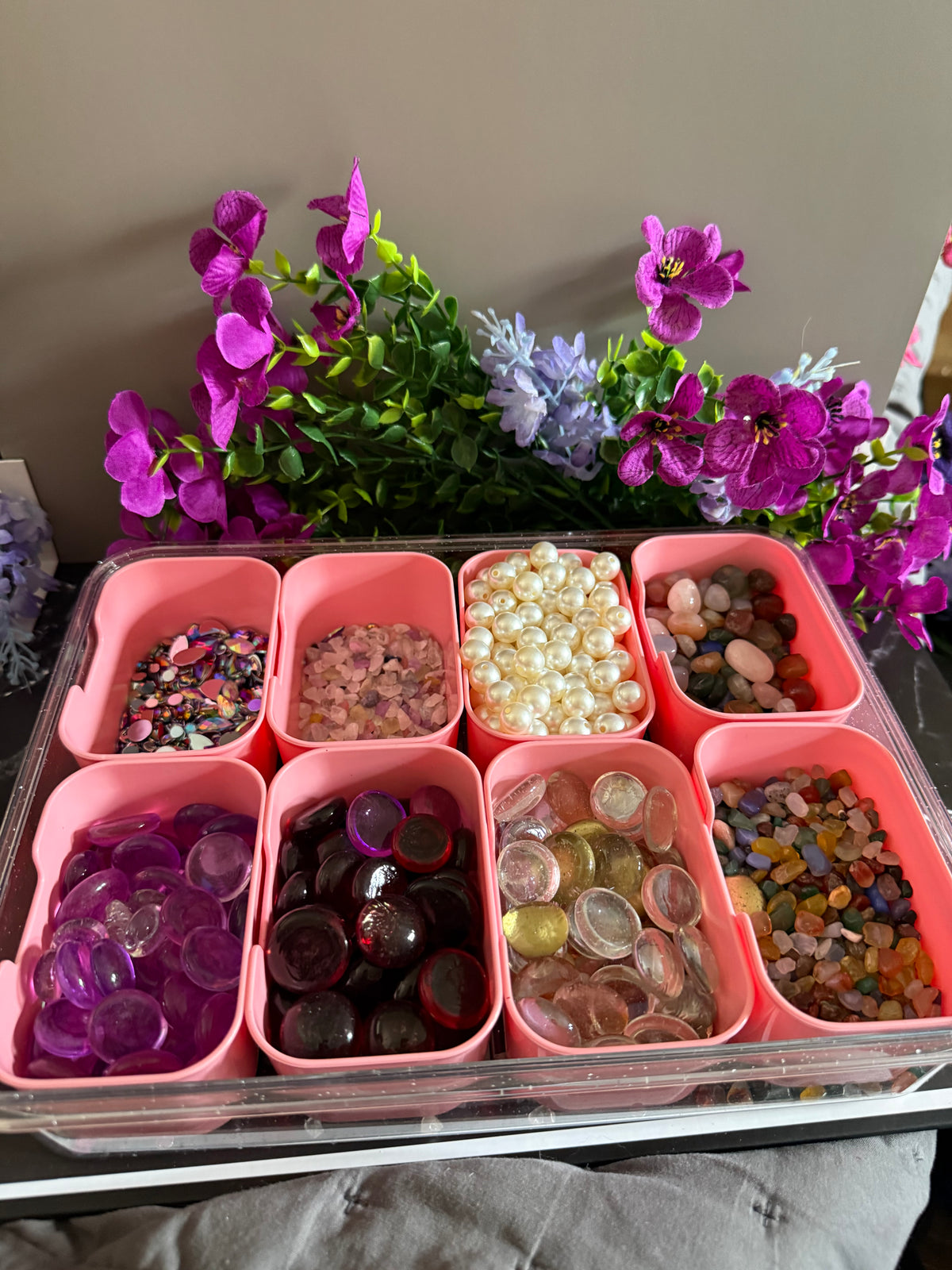 Accessories of your choose for your candle