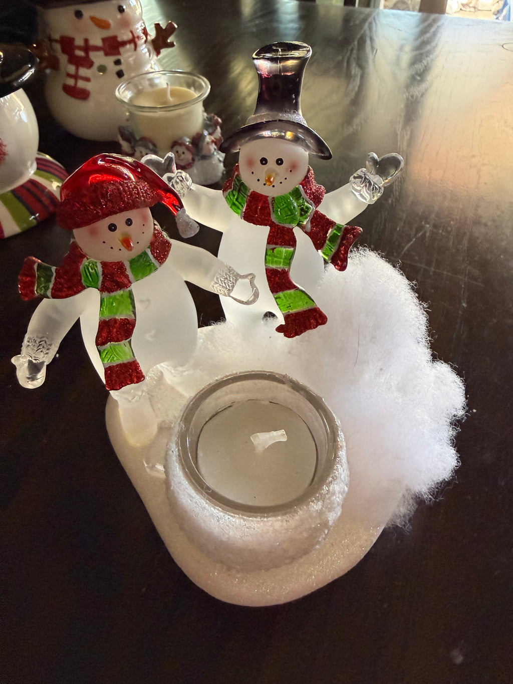 Snowman snow woman fun