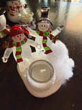 Christmas candle holder
