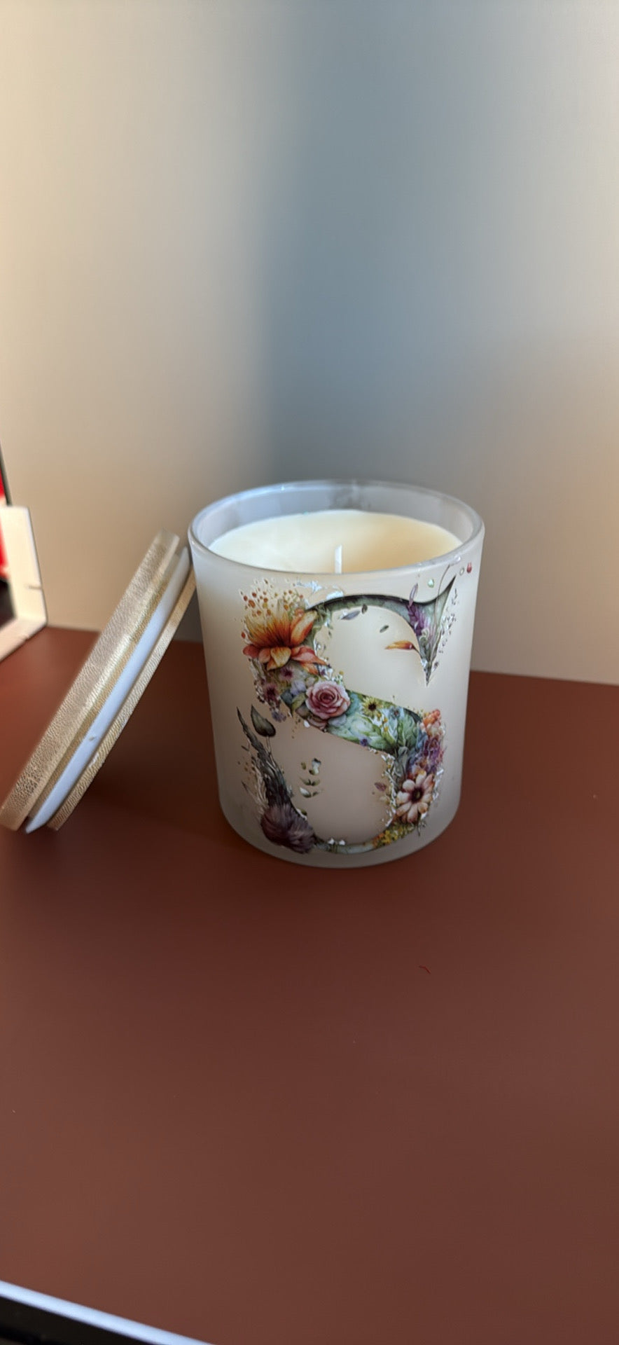 14 oz glass jar with lid