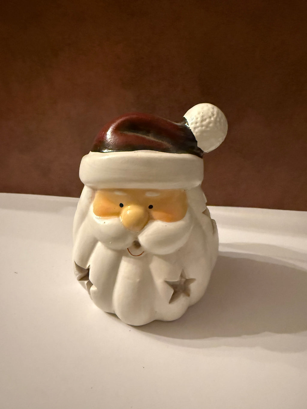 Christmas tea light holder