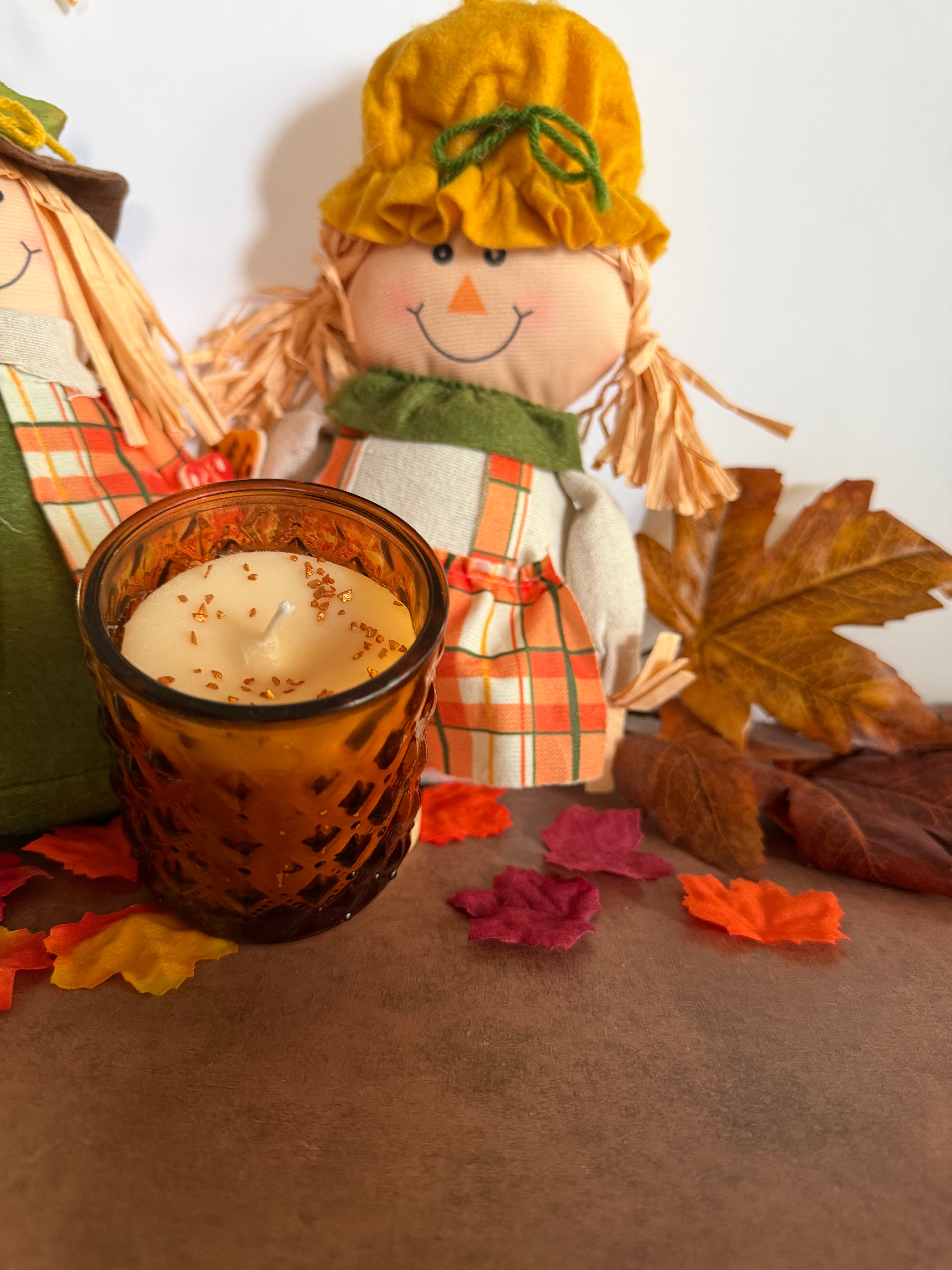 Pumpkins chai scented candle